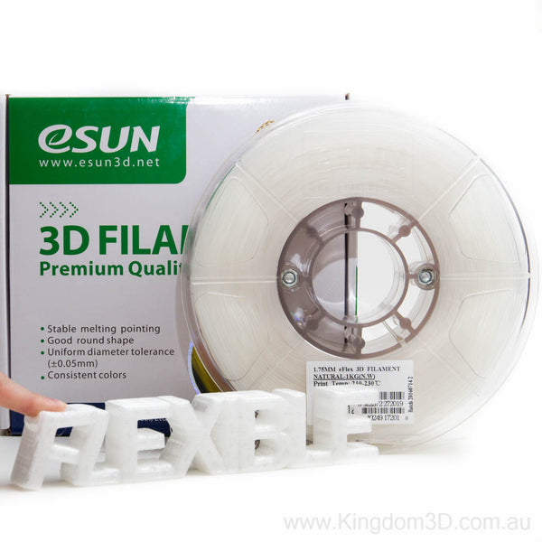 eSUN Flexible 3D Printer Filament 1kg - 1.75mm