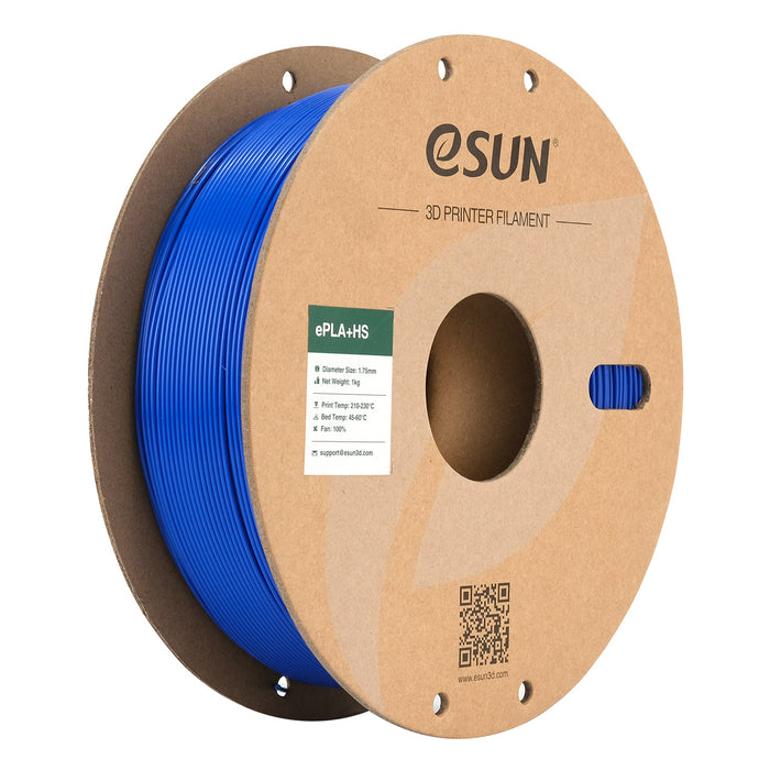 eSUN PLA+ HS - High Speed 3D Printer Filament - Blue