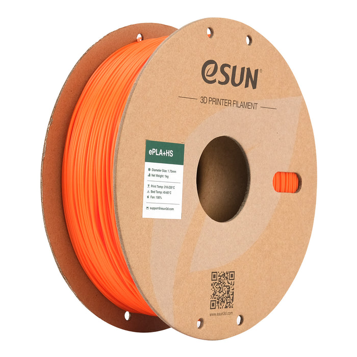 eSUN PLA+ HS - High Speed 3D Printer Filament - Orange