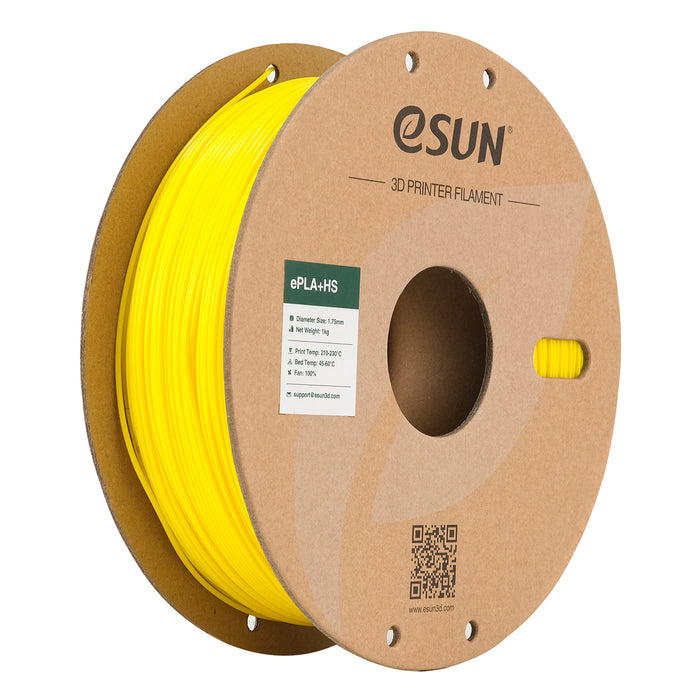 eSUN PLA+ HS - High Speed 3D Printer Filament - Yellow
