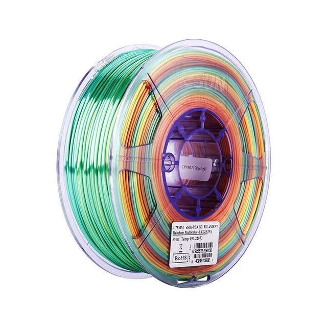 eSUN Rainbow Silk PLA 3D Printer Filament 1kg - 1.75mm