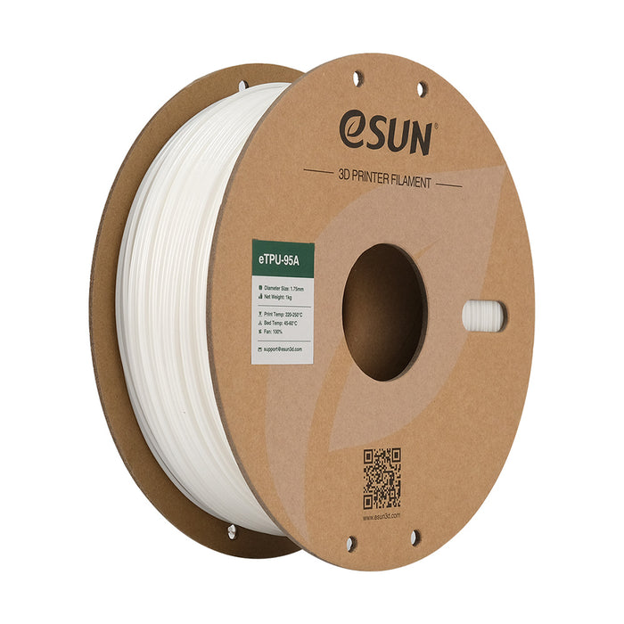 eSUN TPU-95A Flexible 3D Printer Filament 1kg - 1.75mm