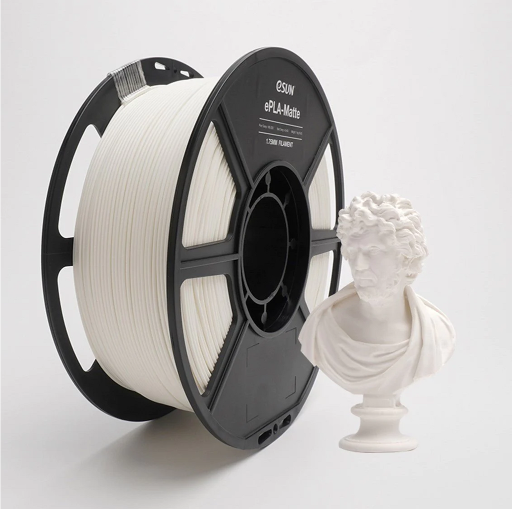 eSUN Matte PLA 3D Printer Filament 1.75mm 1kg - 1.75mm – Kingdom3D